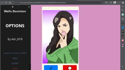 Waifu Dominion screenshot 1