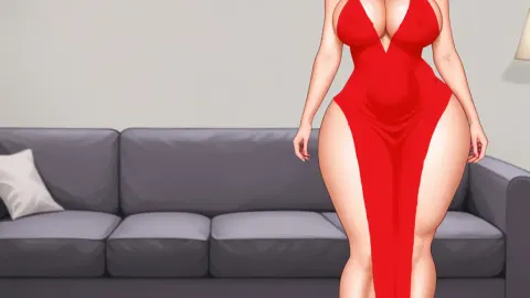 The shameless woman, a NTR game, Wife / Step mom screenshot 3
