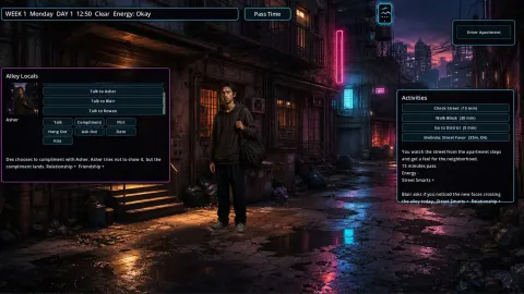 A Neon Fallacy screenshot 2