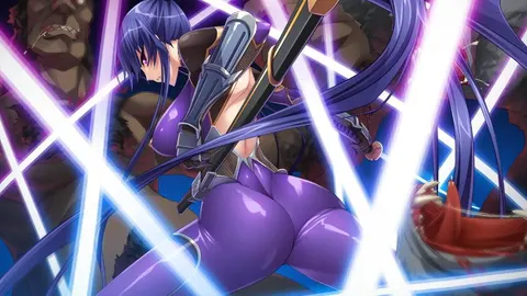 Taimanin Yukikaze Animation screenshot 1
