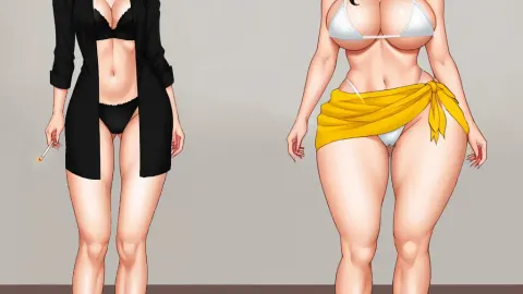 The shameless woman, a NTR game, Wife / Step mom screenshot 1
