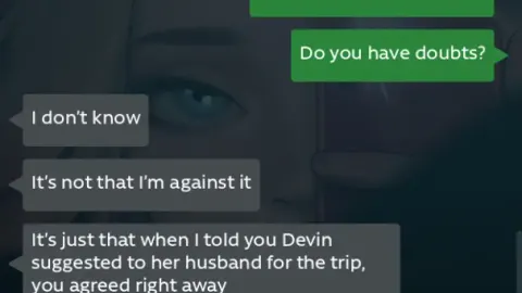 NTR Chat: My Girlfriend's Travel screenshot 1