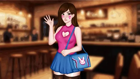 A Date with D.Va screenshot 2