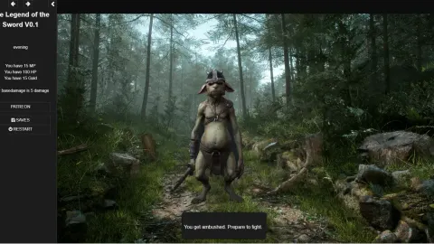 The Legend of the Sword screenshot 1